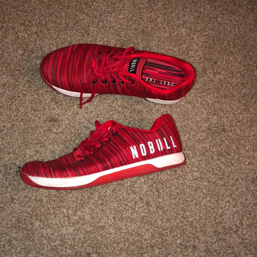 Red No Bull shoes